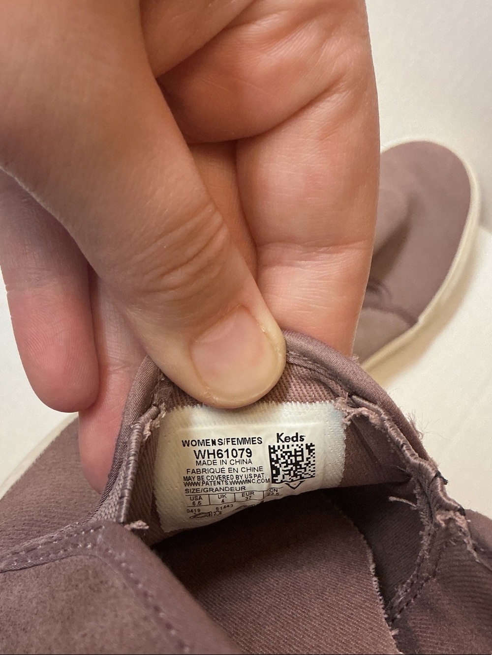 Keds Women’s Slip-On Loafers in Mauve/Brown Size 6.5 - Picture 5 of 6